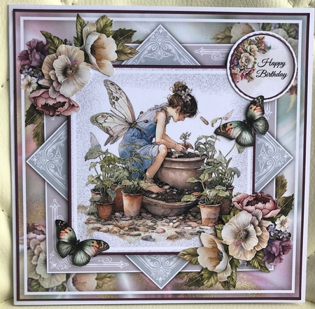 The Gardening Fairy Mini Page Kit by KAREN WHYBORN