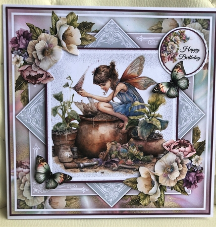 The Gardening Fairy Mini Page Kit by KAREN WHYBORN