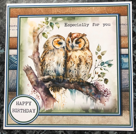 Owl Wishes KIT-ONE  by KAREN WHYBORN