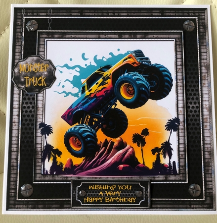 Next Level Monster Trucks - Mini Kit by KAREN WHYBORN