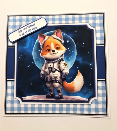 Astronaut Fox 2 Mini Kit by KAREN WHYBORN