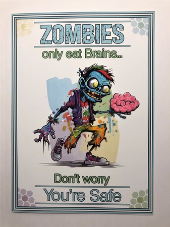 I Only Eat Brains! by KAREN WHYBORN