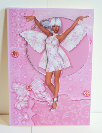 Nikki and Louise Faerie Decoupage Duo by Karen Nash