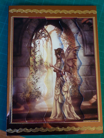 Secret Garden Fairy Wavy Side Stacker by Karen Nash