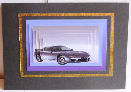 Mazda Rx7 Pyramid Pyramid by Karen Nash