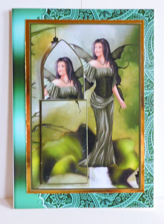 Natalie Green Fairy Bookmark Keepsake Sheet by Karen Nash