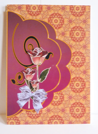 Aubagene and Gold Rose Card Many Formal Occasions.jpg by Karen Nash