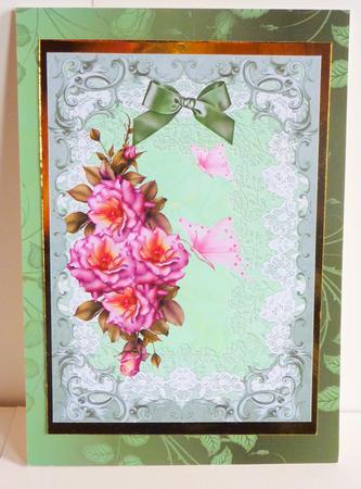 Peppermint Backing Sheet by Karen Nash