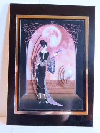 A5 Lady and Swan by Karen Nash