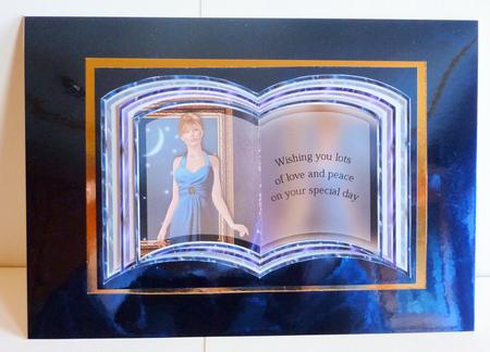 Elegant Lady Book Sheet by Karen Nash