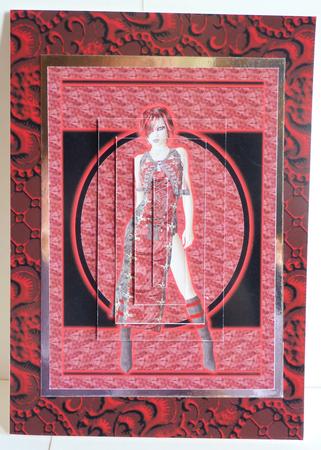 Goth Girl Pyramid Sheet by Karen Nash