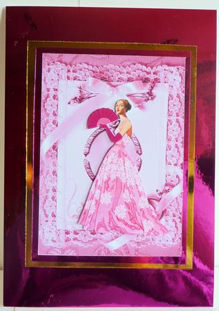 Lady in Pink by Karen Nash
