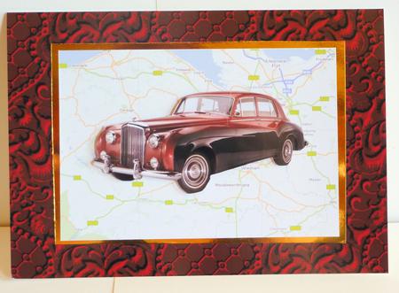 Bentley 1958 Swing Card by Karen Nash