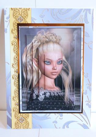 Elven Princess Pyramage Sheet by Karen Nash