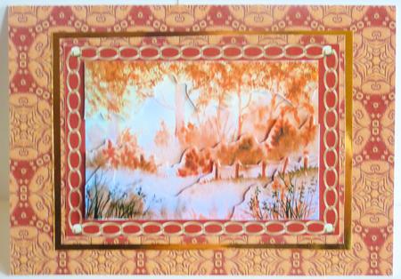 Misty Morning Tunnel Card Kit by Karen Nash