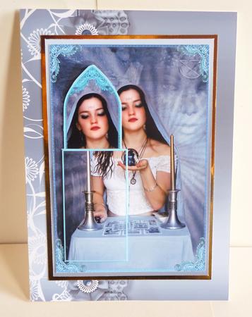 Fortune Teller Bookmark Keepsake Card Sheet by Karen Nash