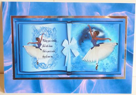 Blue Ballerina by Karen Nash