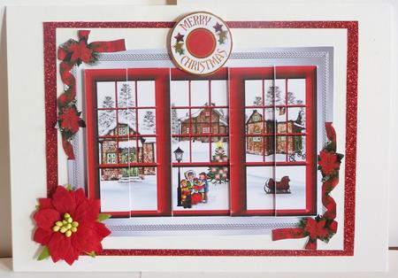 2 Christmas Windows Cu4cu by Karen Nash