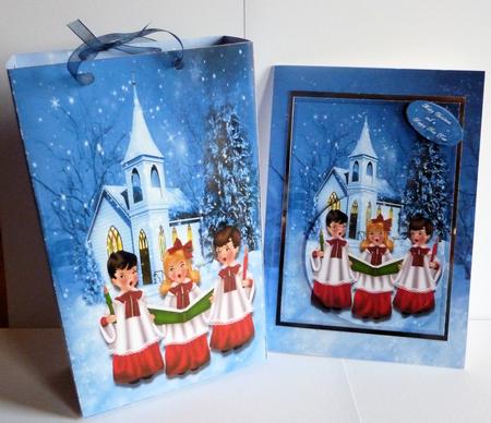 Christmas Carolers Kit by Karen Nash