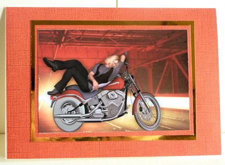 Biker Dude A5 by Karen Nash