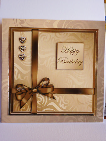8 x 8 Elegant Flourish Kit with 3D Decoupage by Karen Nash