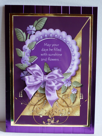 Sunshine & Flowers Topper by Karen Nash