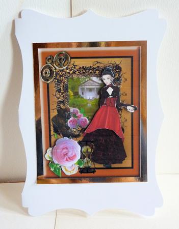 Steampunk Yesterday's Dreams Decoupage by Karen Nash