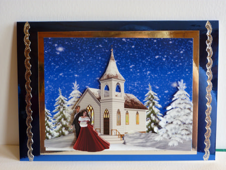 Winter Stroll Step by Step by Karen Nash