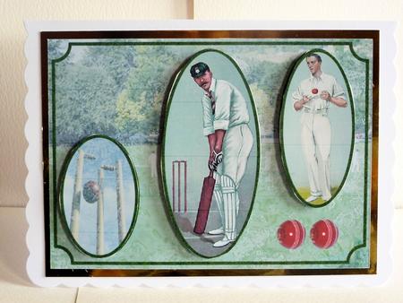 Vintage Cricket by Karen Nash