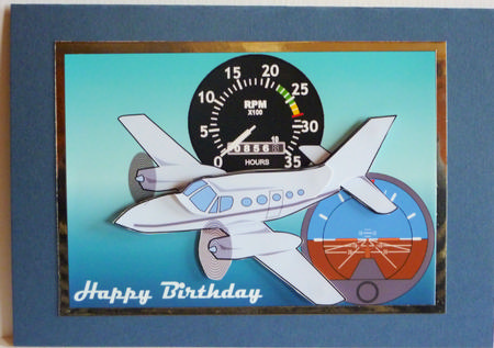Plane Decoupage by Karen Nash