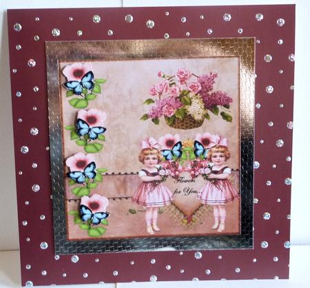 Vintage Flowers for You by Karen Nash