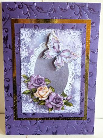 4 Cu4cu Floral & Butterfly Frames by Karen Nash