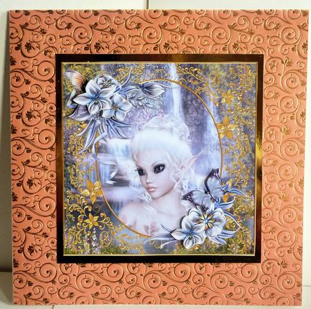 Beauty in a Filagree Frame by Karen Nash