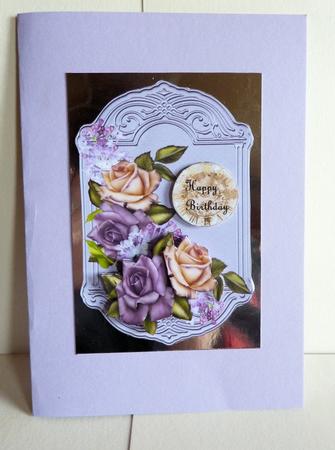 Panel Heritage Roses by Karen Nash
