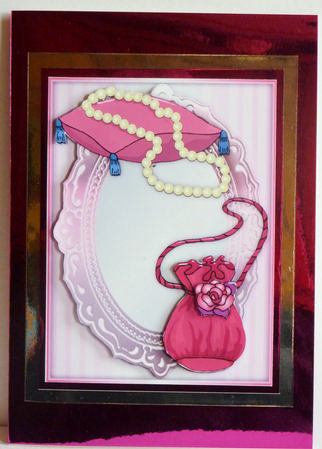 Boudoir Reflections Decoupage by Karen Nash