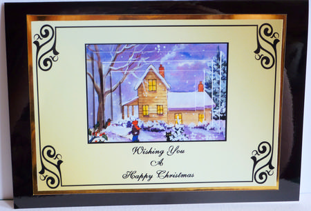 Winter Snow Scene by Karen Nash