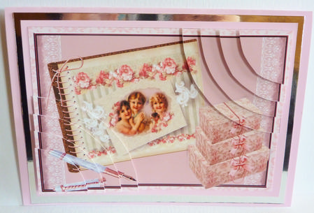 My Floral Journal Rounded Corner Stacker by Karen Nash