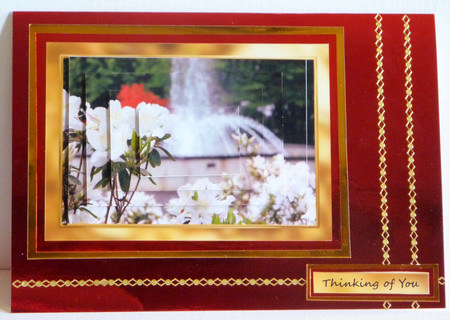 Flower Fountain by Karen Nash