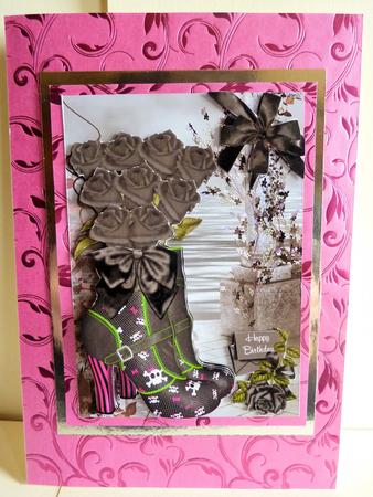 Gothic Boots and Black Roses Mini Kit by Karen Nash