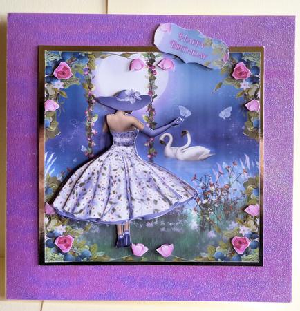 1950's Summer Dreams Lady Mini Kit by Karen Nash