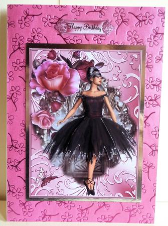 Vintage Ballet 8x Toppers and Decoupage Kit by Karen Nash