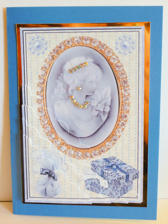 Mothers Cameo Wavy Corner Stacker by Karen Nash