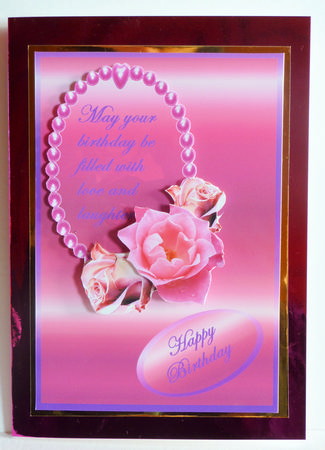 Pink Pearls and Roses by Karen Nash