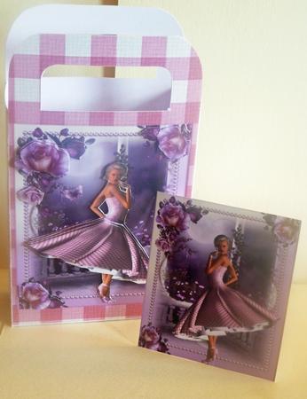 1950s Marilyn Style Gift Bag Mini Kit by Karen Nash