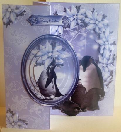 No Holes Fold Penguin Family by Karen Nash