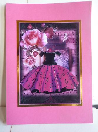 !950s Pink and Black Rock and Roll by Karen Nash