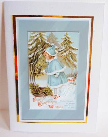 Collecting Holly and Mistletoe by Karen Nash