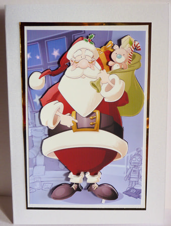 Santa Dude Ii. by Karen Nash