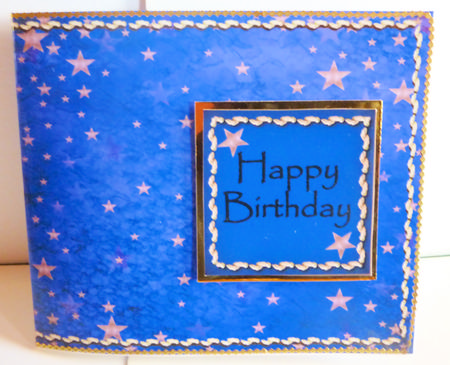 Blue Star Wallet Card Kit by Karen Nash