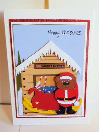 Santas Grotto by Karen Nash